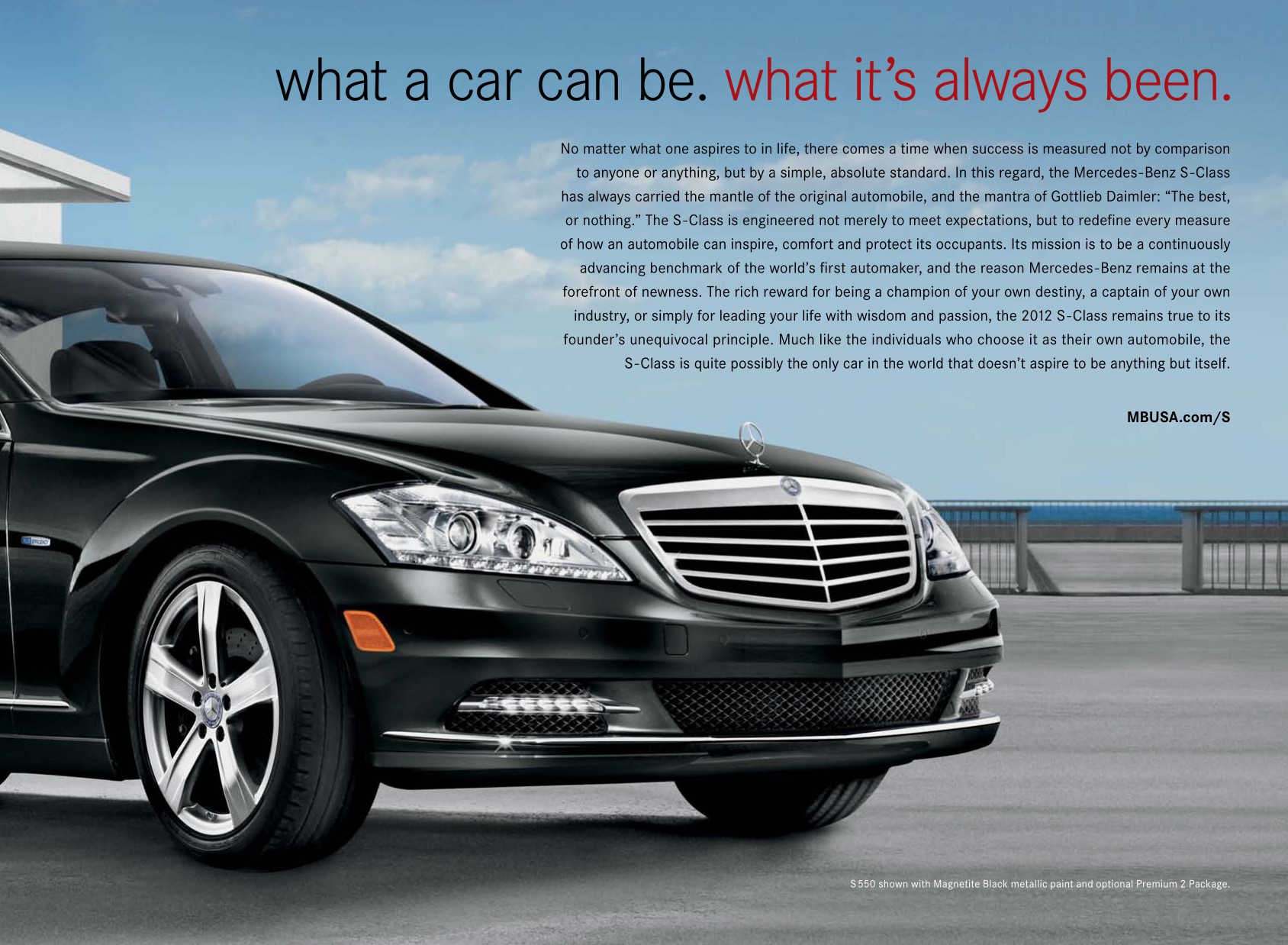 2012 Mercedes-Benz S-Class Brochure Page 20